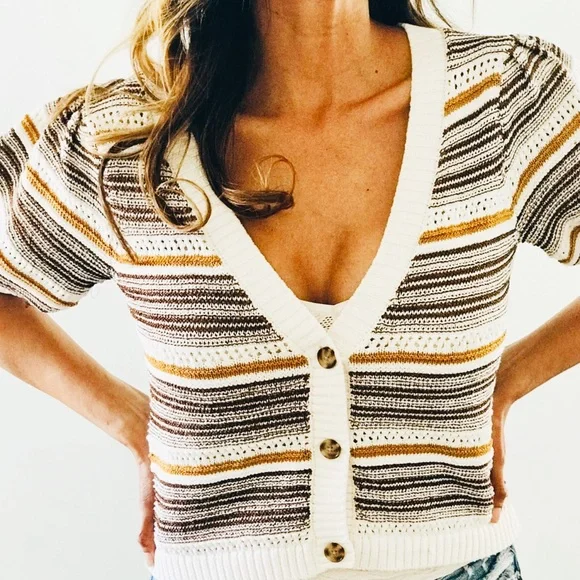 SOLD NWT House of Harlow cardigan size small - Picture 6 of 7